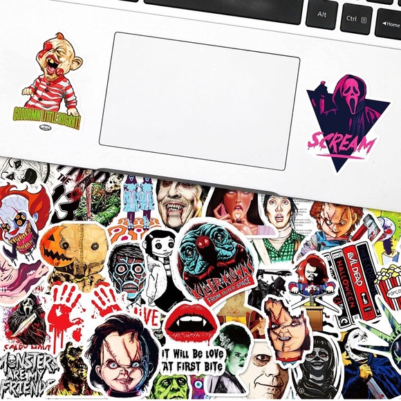 🔪10 Horror Movie Vinyl Stickers - Mystery Bundle - Picture 6 of 10